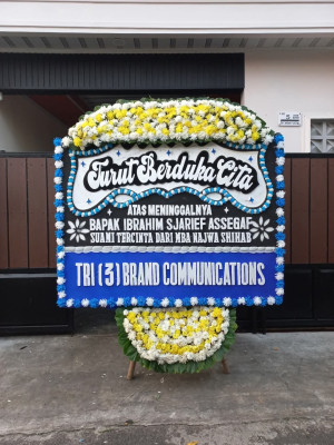 Papan Bunga Duka di Lombok Timur